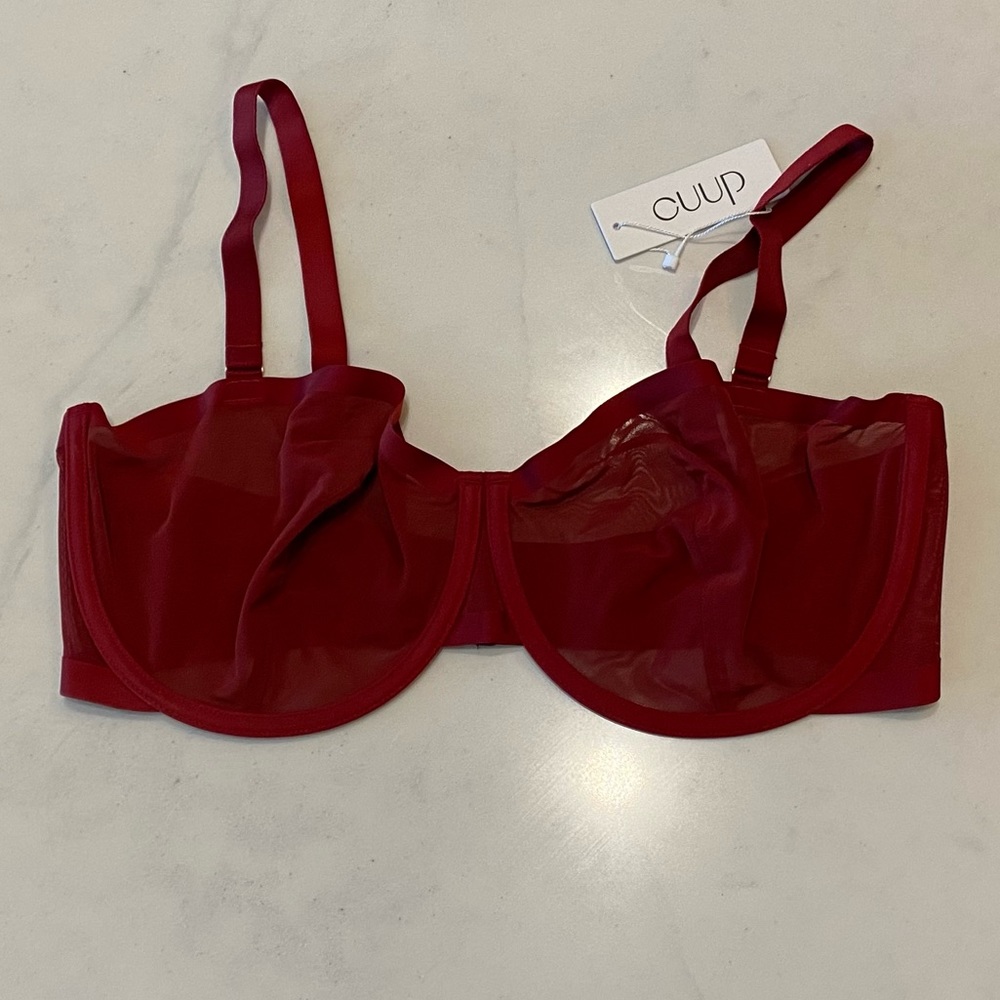 Cuup Balconette Bra - Rouge